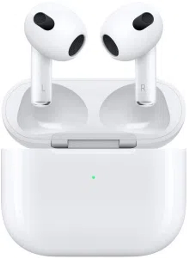 Купить Apple AirPods 3 2021 с зарядным футляром White Белый в Самаре по выгодной цене в интернет-магазине с доставкой и гарантией | Nice Case