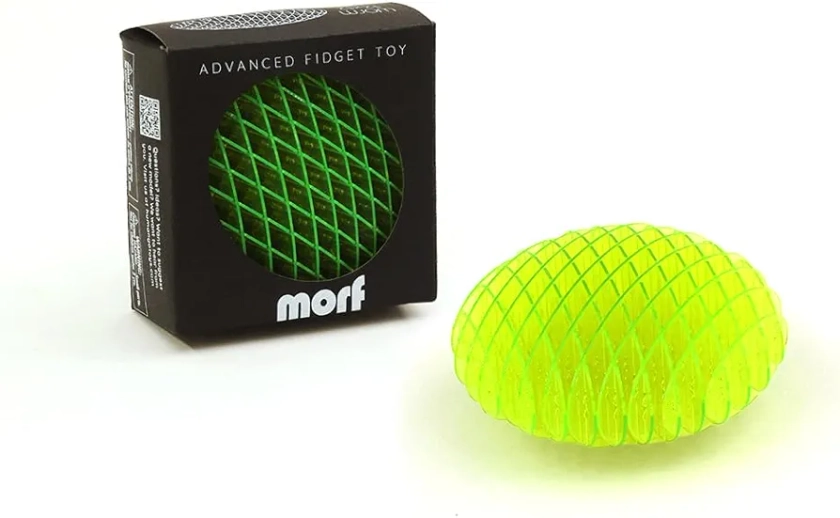 morf Fidget Worm Toy - Desk Fidgets for Adults, Quiet Morph Worm Fidget Toy Sensory Toys - Fun, Interactive Fidget Toy for Kids, USA Patent Pending Figgy Toys - Small