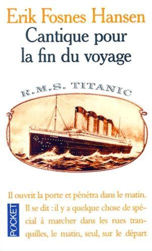 Cantique Pour La Fin Du Voyage - Littérature | Rakuten