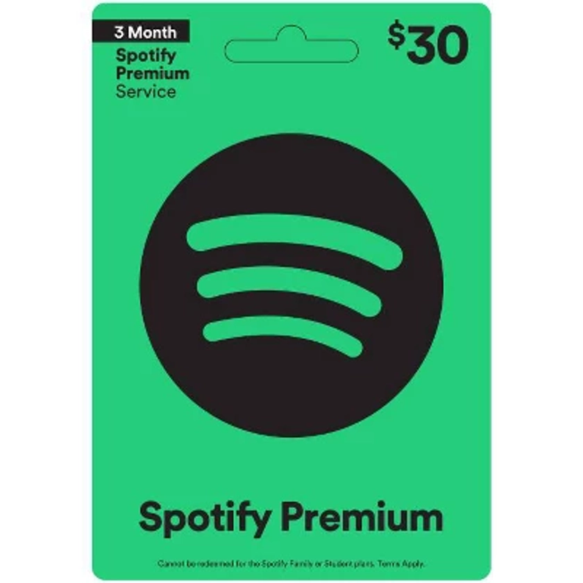 Spotify $30 (Email Delivery)