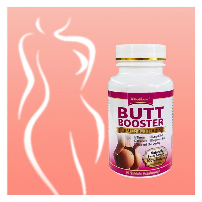 BOOTY ENLARGER PILLS bigger butt lift glutes hips thighs Enlargement Enhancement