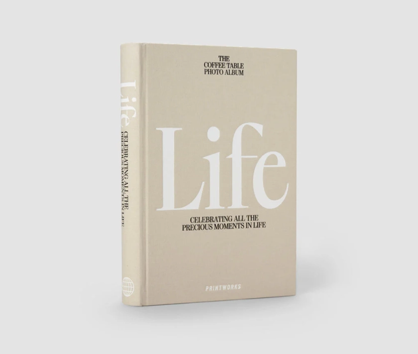 Livre photo, Life Beige