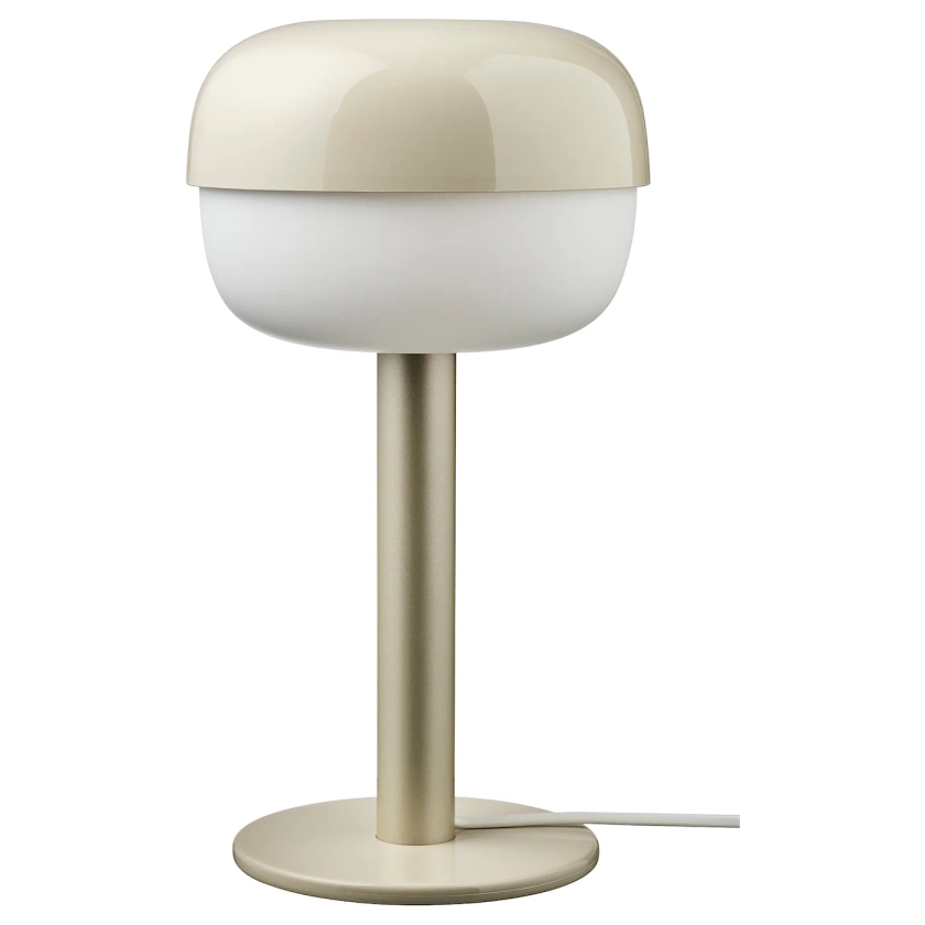 BLÅSVERK lampa stołowa, beżowy, 36 cm - IKEA