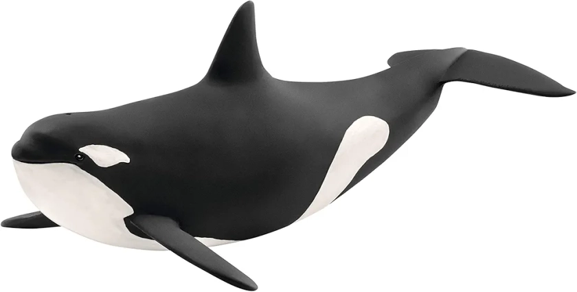 schleich 14807 Orque, dès 3 ans, WILD LIFE - figurine, 10 x 20 x 7 cm, Noir