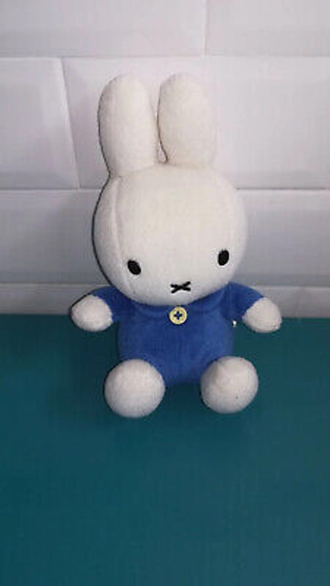 Peluche Miffy lapin doudou 16cm | eBay