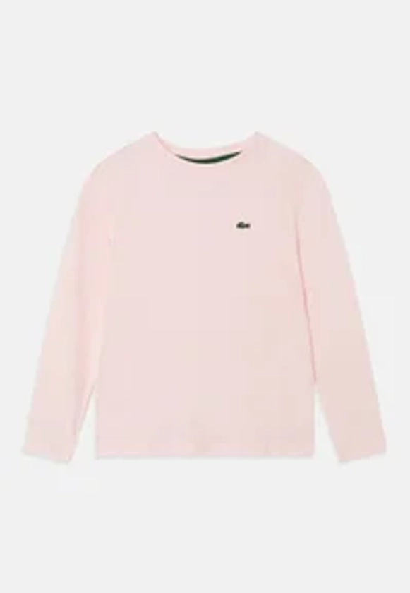 Lacoste CORE ESSENTIALS UNISEX - T-shirt à manches longues - flamingo/rose clair - ZALANDO.FR