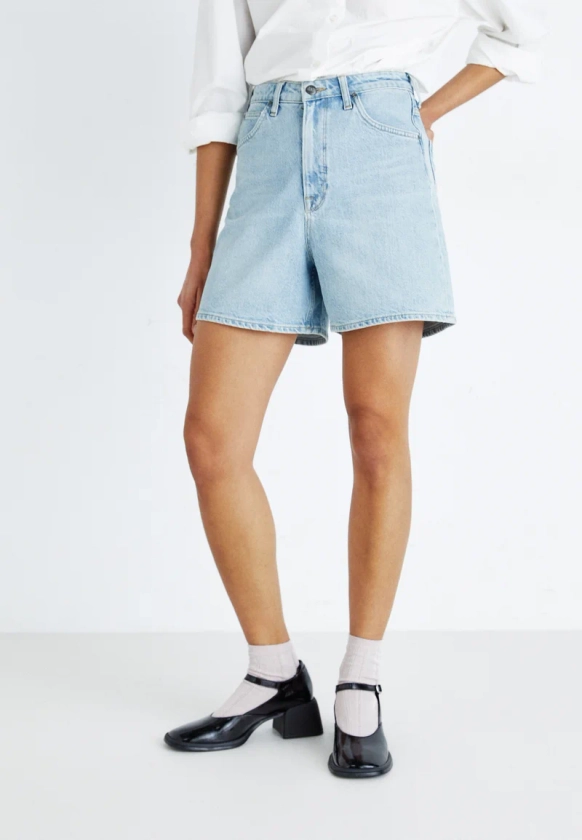 Lee STELLA - Short en jean - light story/bleu clair - ZALANDO.FR