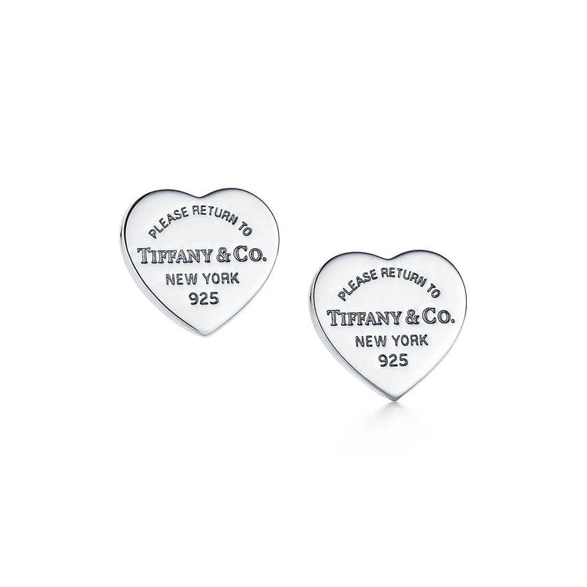 Return to Tiffany™ Heart Tag Stud Earrings