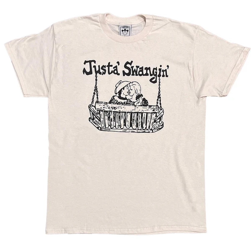 Justa Swangin Unisex Natural Tee