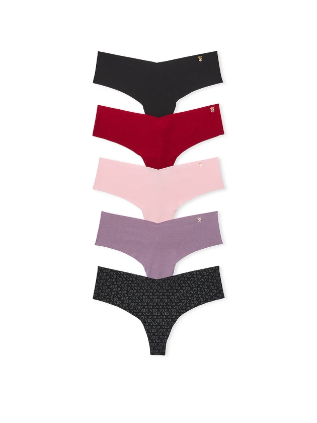 Buy 7-Pack No-Show Thong Panties - Order PACKAGED-PANTY online 5000008057 - Victoria's Secret US