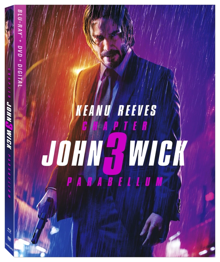 John Wick: Chapter 3--Parabellum (Blu-ray + DVD + Digital Copy), Lions Gate, Action & Adventure