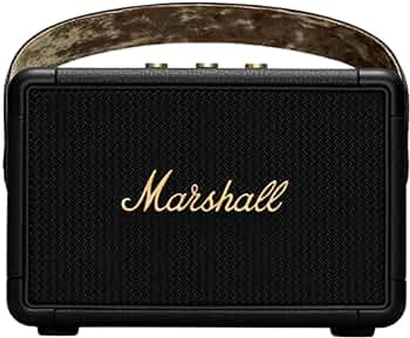 Marshall Kilburn II Bluetooth Portable Speaker, Black & Brass