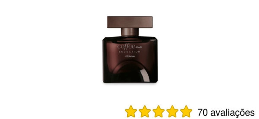 Coffee Man Seduction Desodorante Colônia 100ml | O Boticário