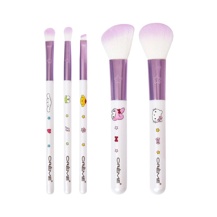 The Crème Shop x Hello Kitty – Holiday Flawless Finish Brush Collection (Set of 5)