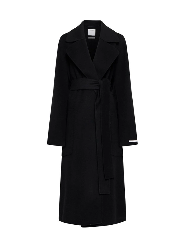 Sportmax Belted Long-Sleeved Coat