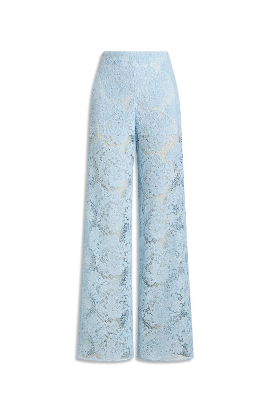 LACE TROUSERS - PALE BLUE - Scanlan Theodore