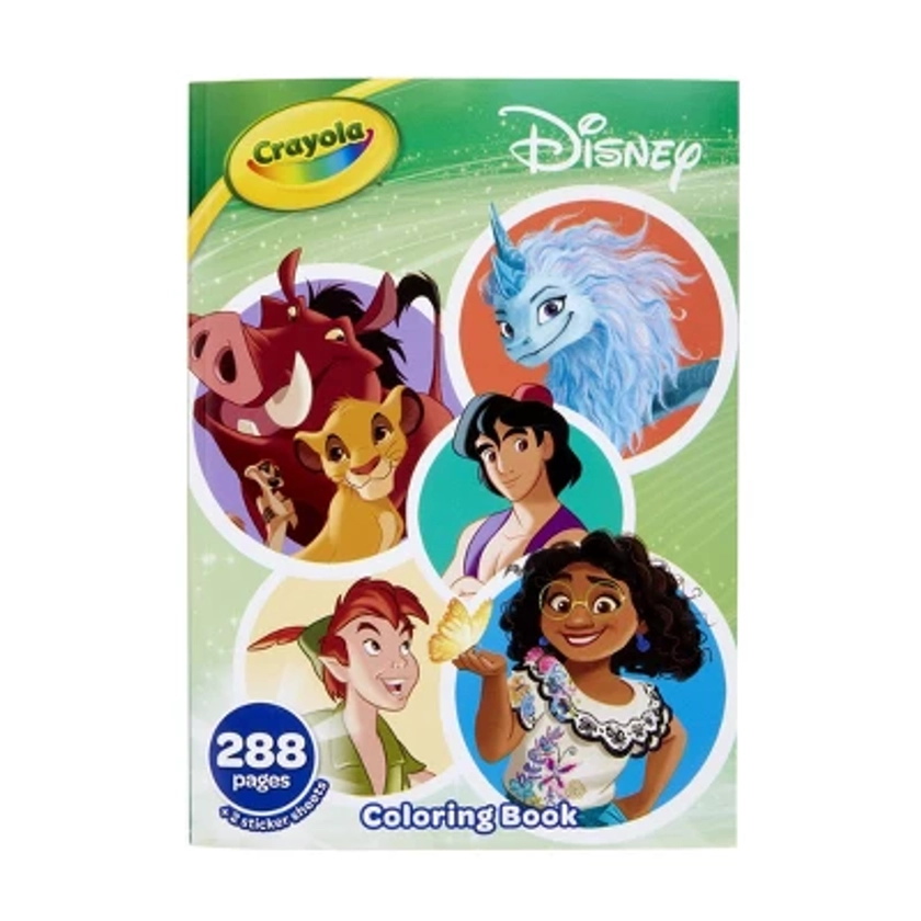 Crayola Disney Animation Studios Coloring Book