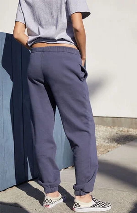 John Galt Navy Rosa Sweatpants | PacSun