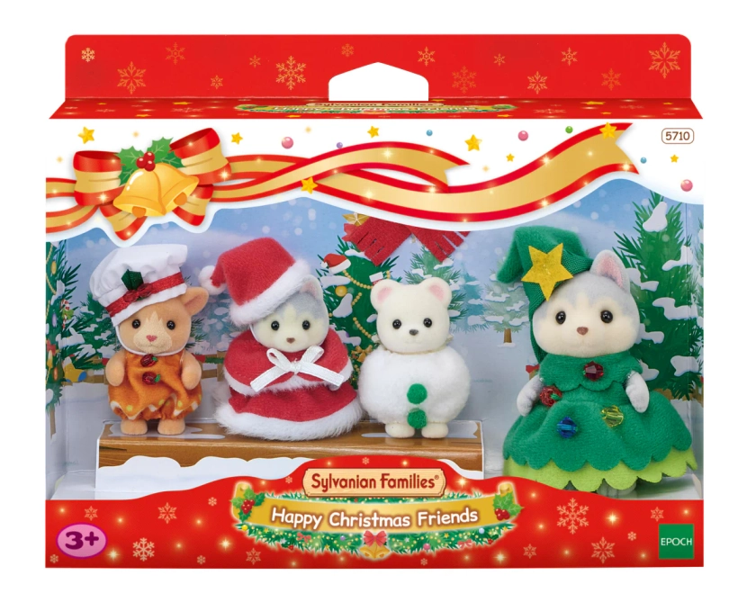 Sylvanian Families Happy Christmas Friends