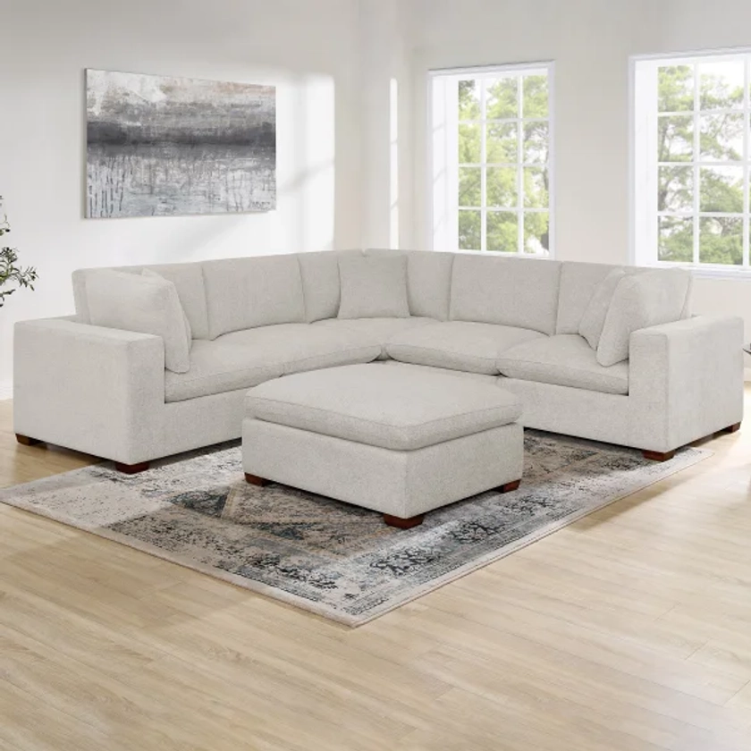 Thomasville Lowell 6-piece Modular Sectional