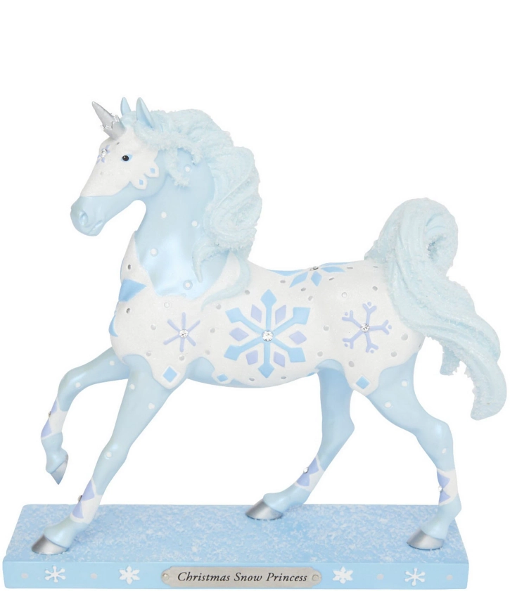 The Trail of Painted Ponies by Enesco Christmas Snow Princess Figurine | Dillard's