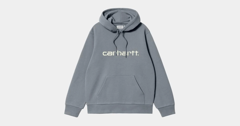 Carhartt WIP Hooded Carhartt Sweatshirt, Dove Grey / Wax | Boutique officielle en Ligne