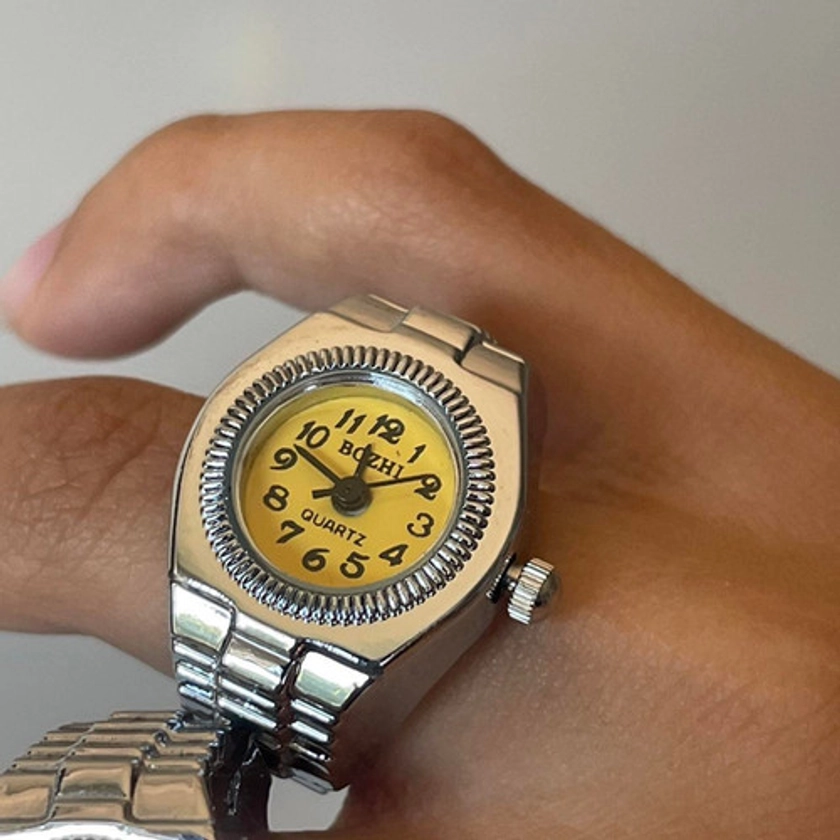 Vintage Inspired Finger Watch Ring | Shop The Deli