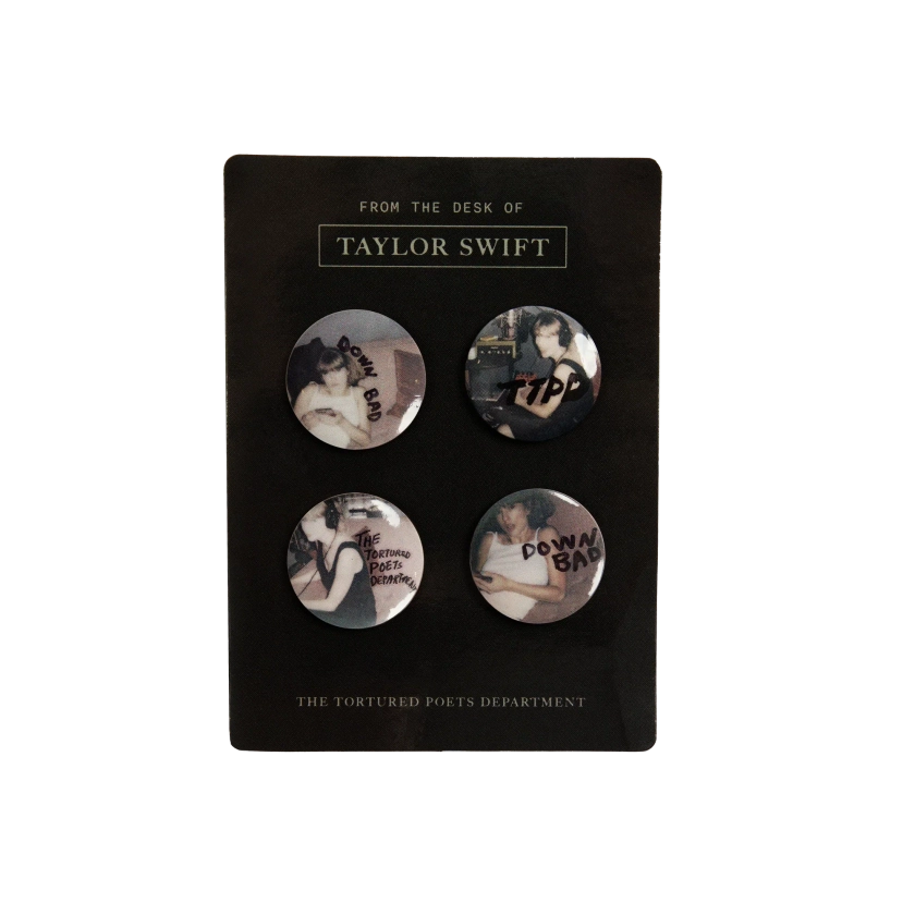 The Tortured Poets Department Pin Set - Taylor Swift UK Store