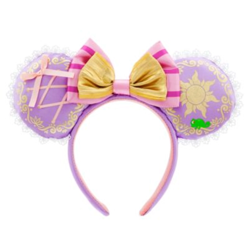 Disney Parks Rapunzel Minnie Mouse Ears Headband for Adults, Tangled | Disney Store