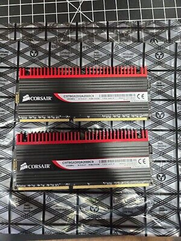 8GB (2x 4GB)DDR3 Corsair Dominator-GT CMT8GX3M2A2000C9 CL9 T6-B8 | eBay