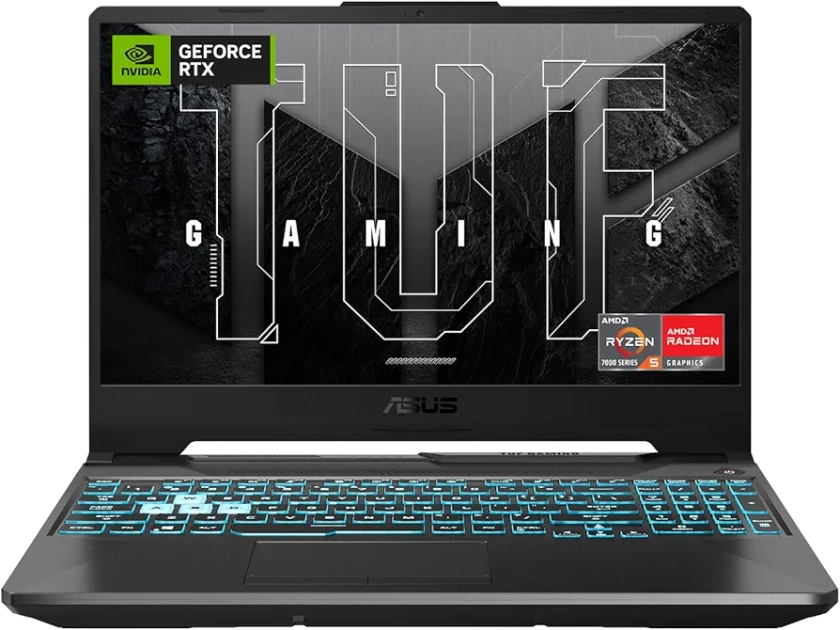 ASUS Laptop TUF Gaming A15 2024 FA506NC-HN003W NVIDIA GeForce RTX™ 3050 AMD Ryzen 5 16GB RAM 512GB SSD/Negro/Teclado en Español (Garantía y Servicio México)