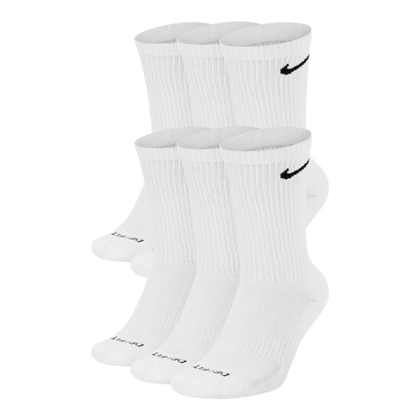 NIKE Everyday Plush Cushion - Adult Cushioned Socks (Pack of 6 pairs) | Sports Experts