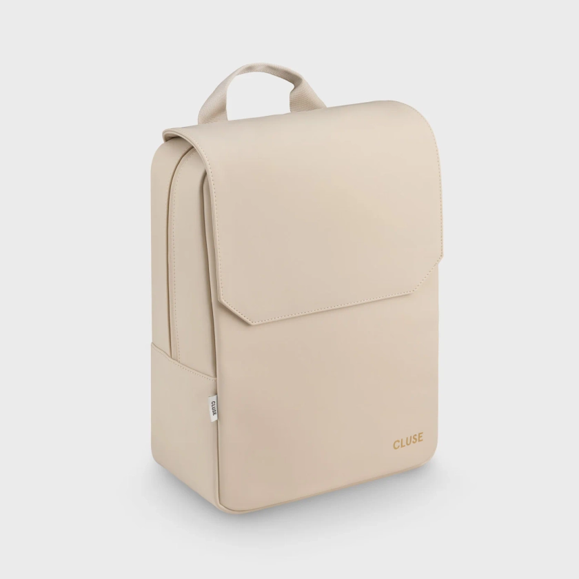 Nuitée Backpack, Beige, Gold Colour