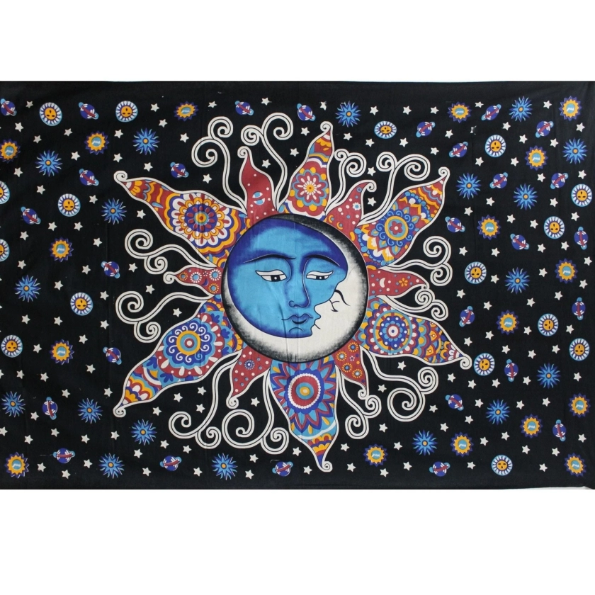 Sun and Moon Space Tapestry