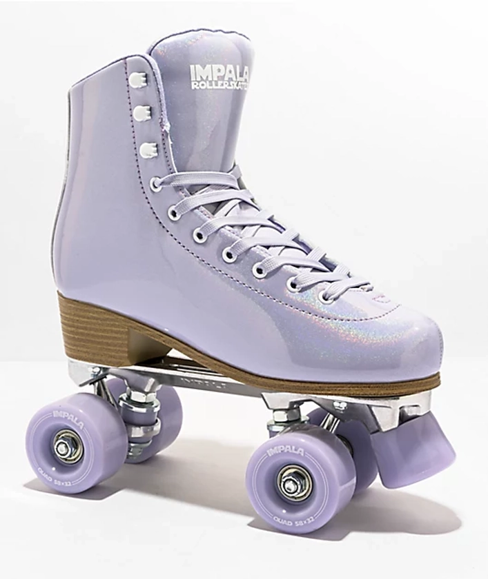 Impala Lilac Glitter Roller Skates | Zumiez