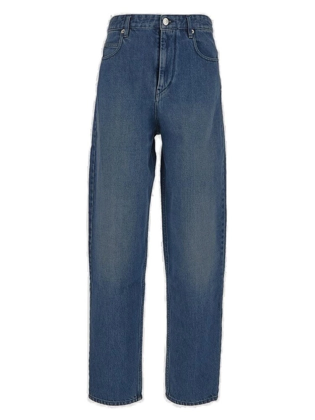 Isabel Marant Étoile Wide-Leg Mid-Rise Jeans