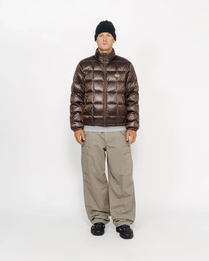 Midweight Puffer in black – Stüssy Europe