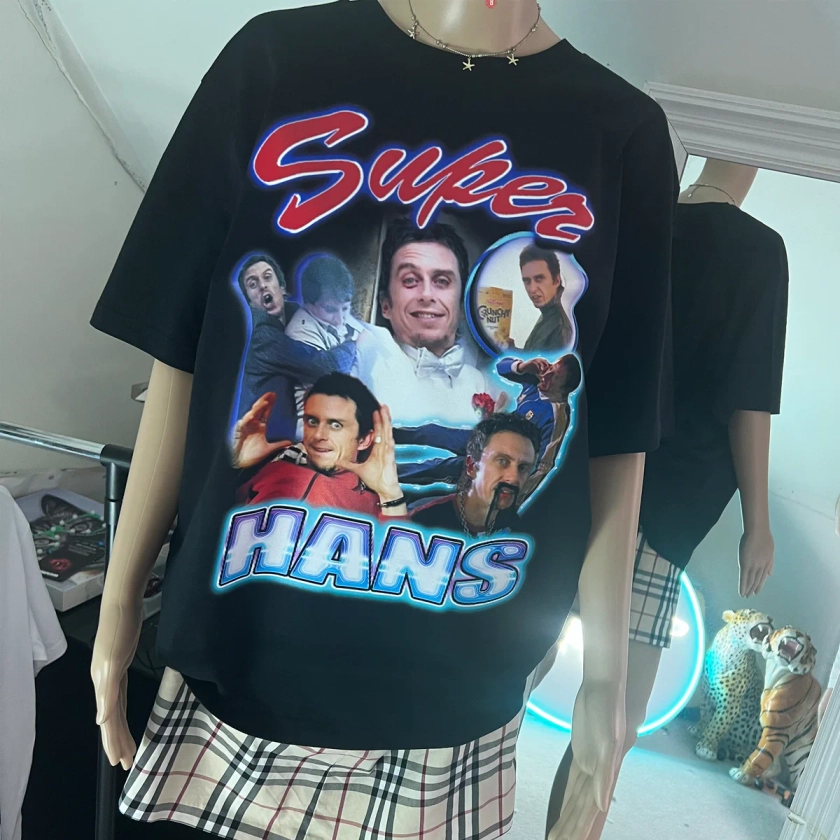 Super Hans homage T-shirt