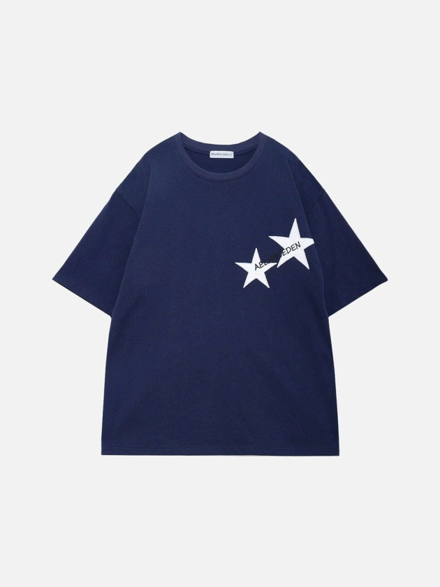 Aelfric Eden Embroidery Star Tee