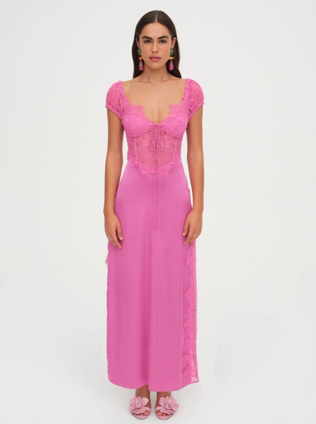 Casey Maxi Dress — Pink