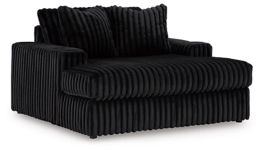 Midnight-Madness Oversized Chaise | Ashley