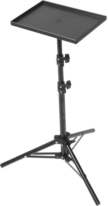 Alipis Projector Tripod Stand, 45 Adjustable Laptop Stand Tripod Multipurpose DJ Equipment Rack Projector Holder Floor Stand for Home, Office, Studio, Stage, Indoor, Outdoor