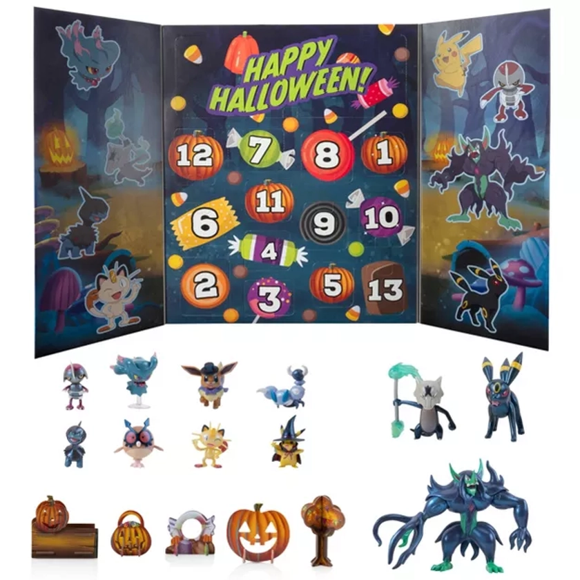 Pokémon Countdown to Halloween 2024 Battle Mini Figure Calendar