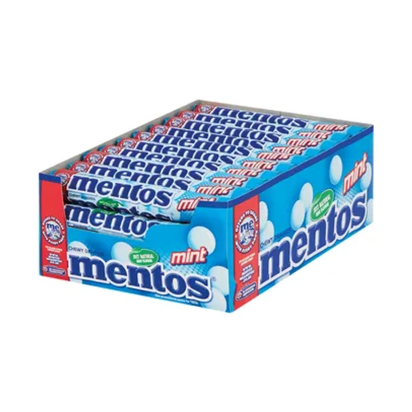 Mentos Mint Sweets (Pack of 40) - 2025