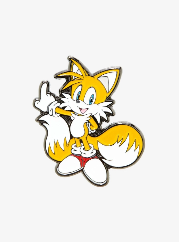 Sonic The Hedgehog Tails Enamel Pin