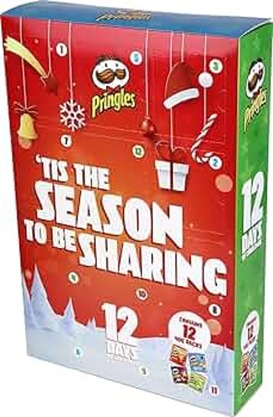 Chips Pringles Season To Be Sharing 12 Days Advent Calendar