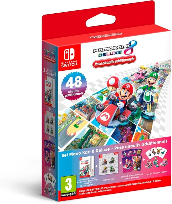 Nintendo Set Mario Kart 8 Deluxe - Pass circuits additionnels