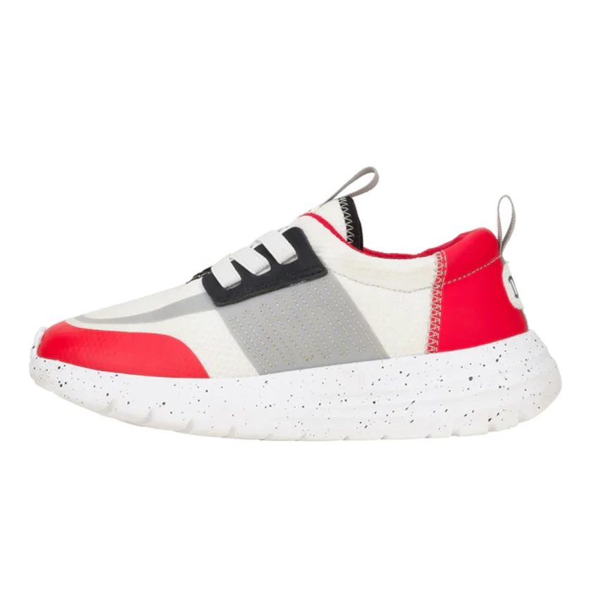 Sirocco Play Youth Colorblock - White/Red