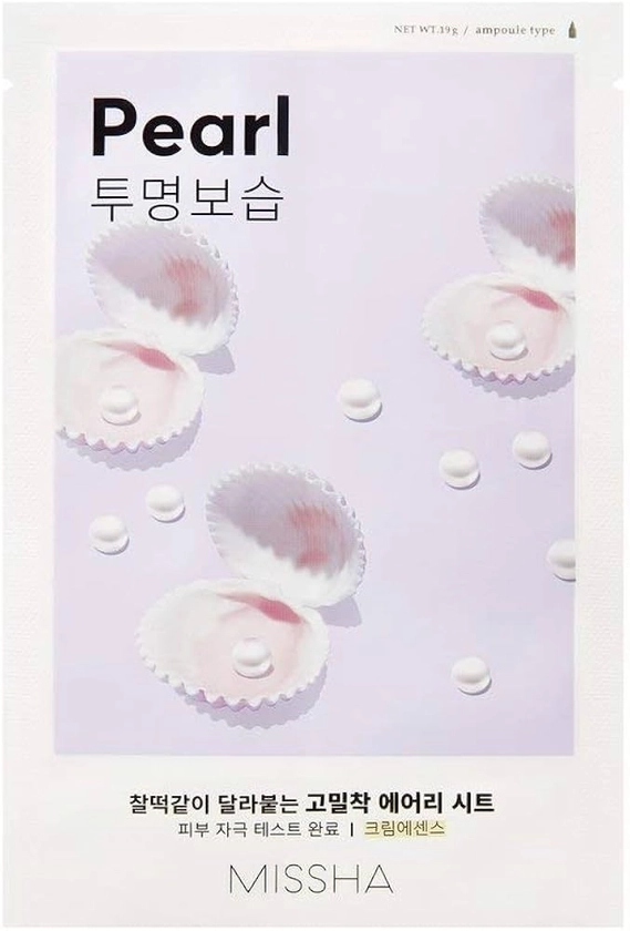 MISSHA Pure Source Cell Sheet Mask (Pearl), 1er Pack : Amazon.de: Kosmetik