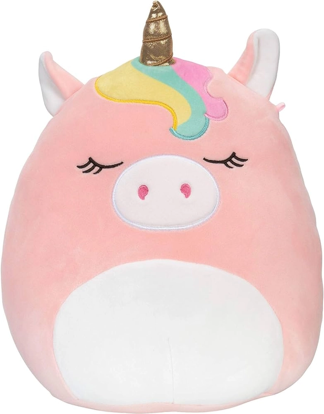 Squishmallows Official Kellytoy Plush 12" Ilene The Pink Unicorn- Ultrasoft Stuffed Animal Plush Toy